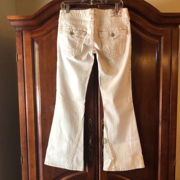 True Religion Women's Boot Cut Jeans - Cream - Picture 3 of 6